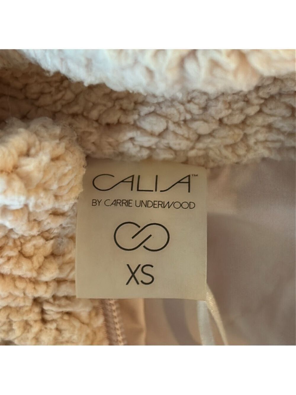 Calia Light Pink Fleece Full Zip Vest Size XS - Picture 7 of 7